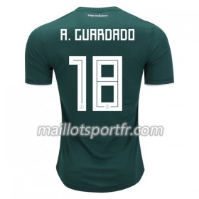 Maillot de Foot Mexique A.Guardado 18 Domicile Coupe du monde 2018